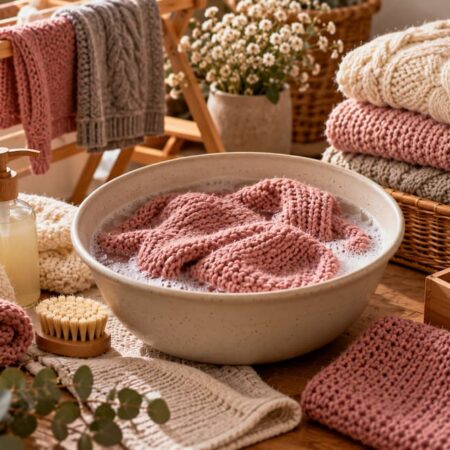 Dzianiny z merino – pranie, suszenie i przechowywanie